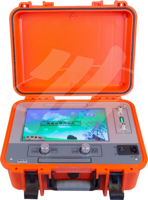 محرك تحديد الأخطاء للأسلاك من المستوى الابتدائي مع شاشة لمسة 10 بوصات TDR (16km Range، IP54 Rating) XHGG501D