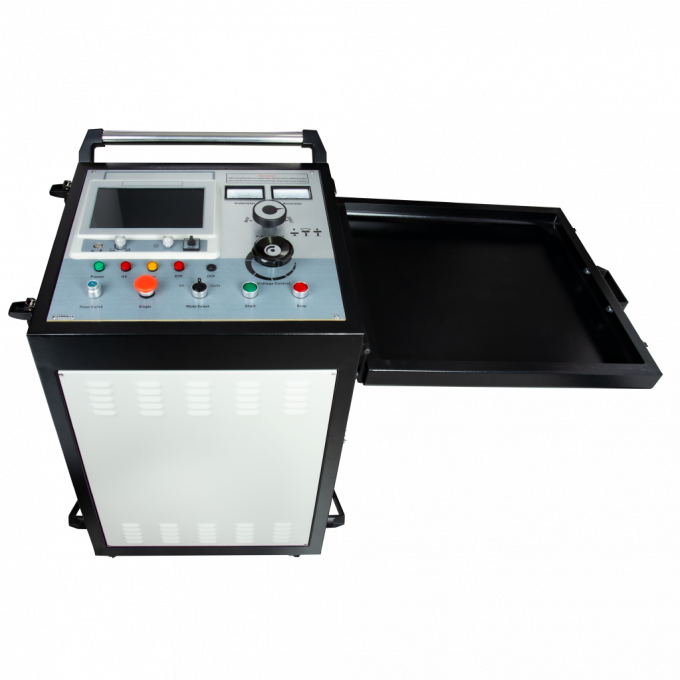 مولد التيار الكهربائي العالي لنظام تحديد خطأ الكابل 8kV / 16kV / 32kV 60mA 2048J 2KVA 120kg AC220V XHHV535-4TSB Hv كابل تحديد خطأ 0