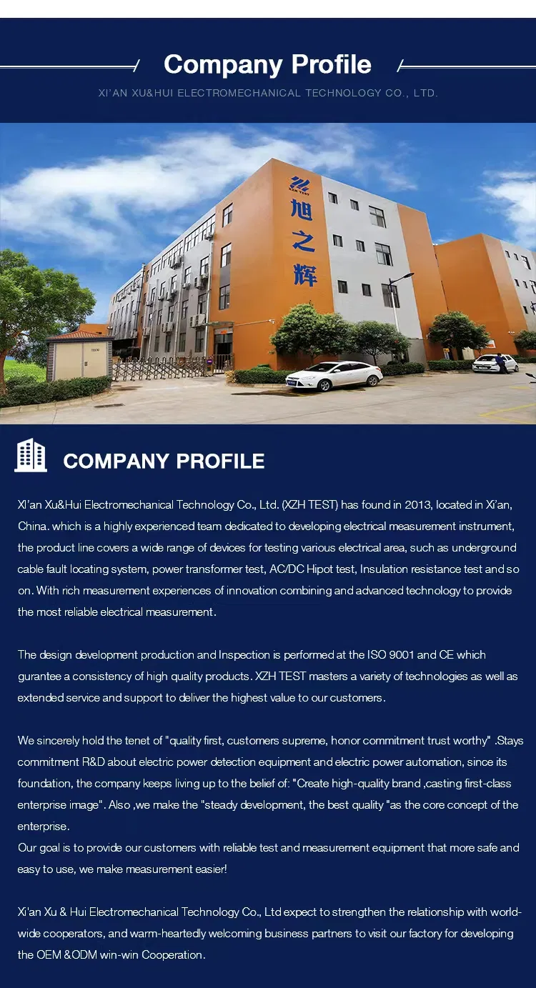 الصين المصنع تحت الأرض Tdr الموقع 35kv كابل خطأ المسافة 6