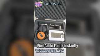 XHDD503E محدد موقع خطأ الكابل اختبار دقيق تحت الأرض